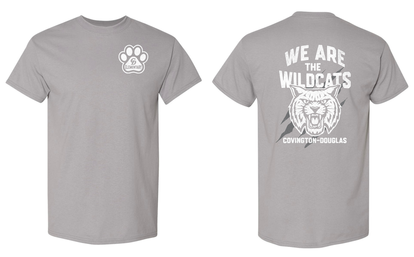 C-D Elementary “We Are The Wildcats” T-Shirt-Adult-Youth-Toddler.