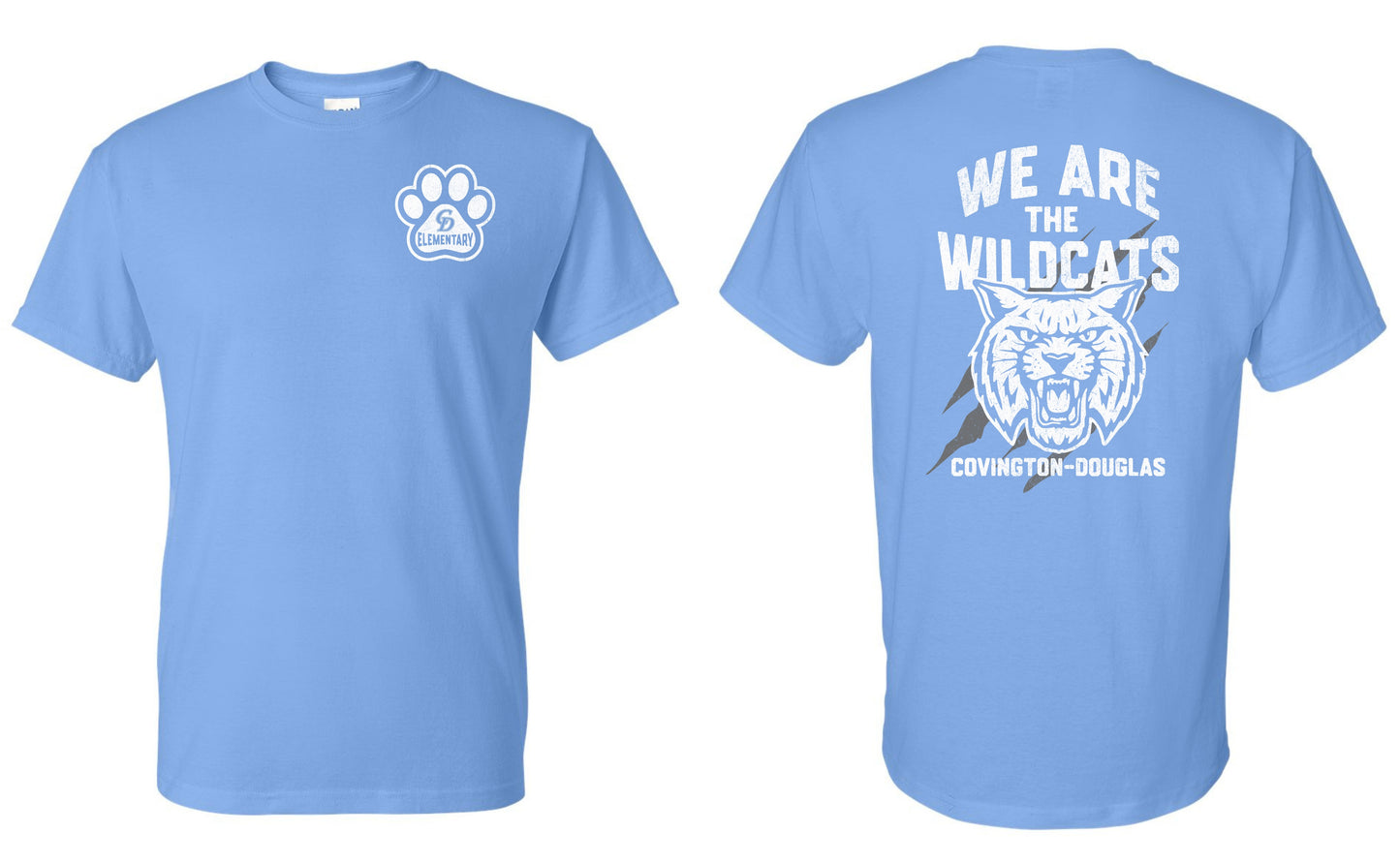 C-D Elementary “We Are The Wildcats” T-Shirt-Adult-Youth-Toddler.