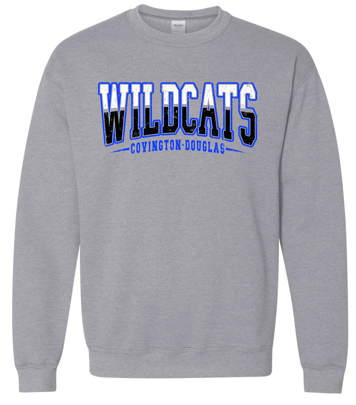 C-D Jr. Class Fundraiser Color Block Wildcats Sweatshirt Adult-Toddler