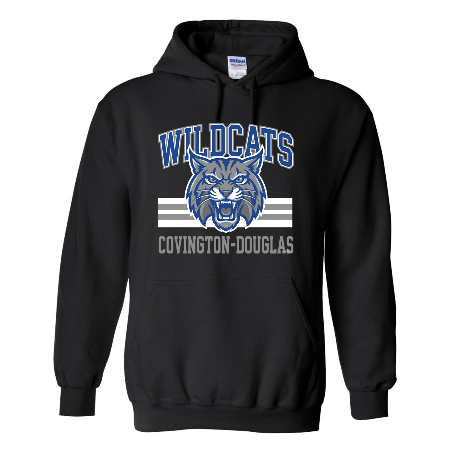 C-D Jr. Class Fundraiser Wildcats Mascot Hoodie Adult-Toddler