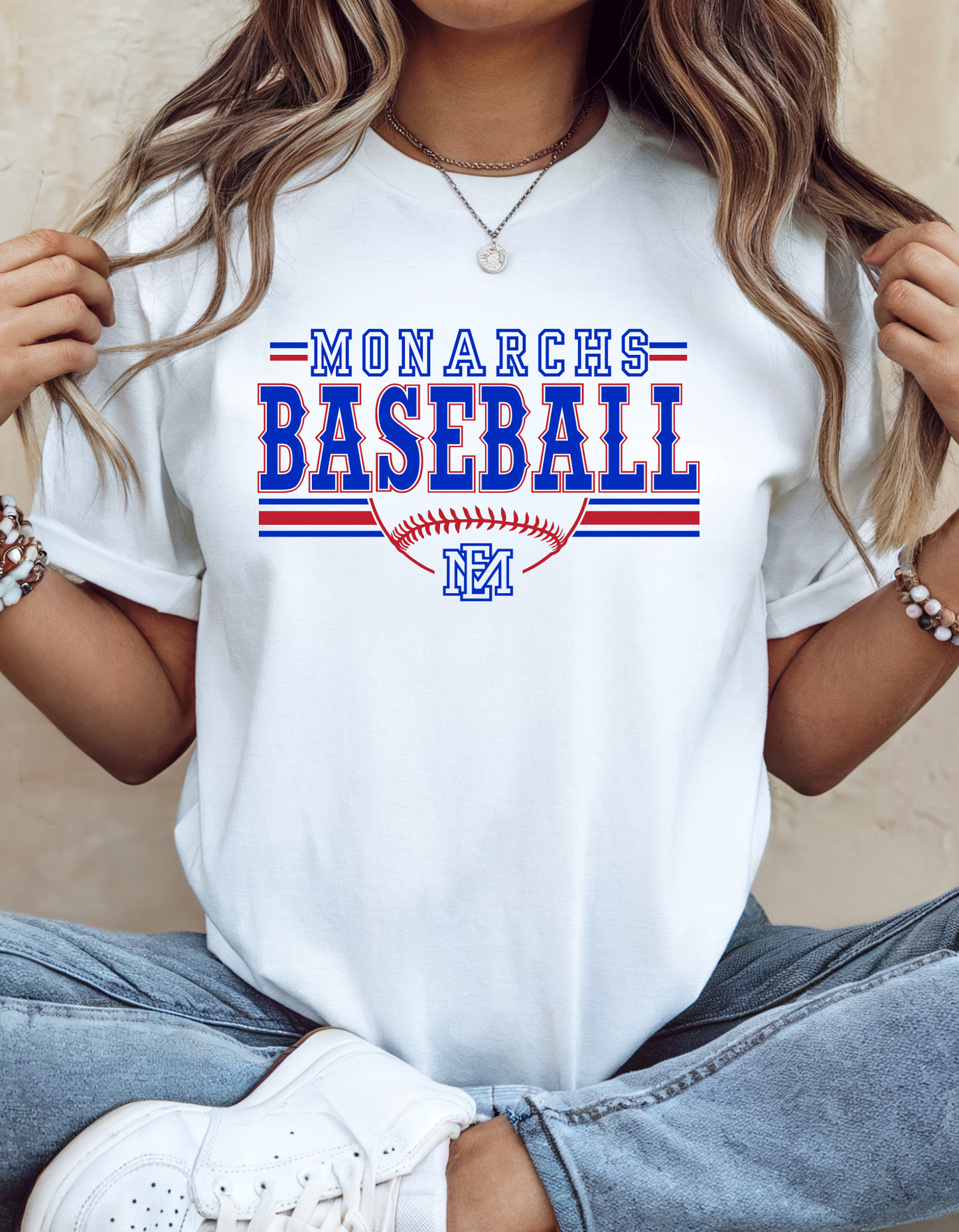 Monarchs BASEBALL uppercase shirt