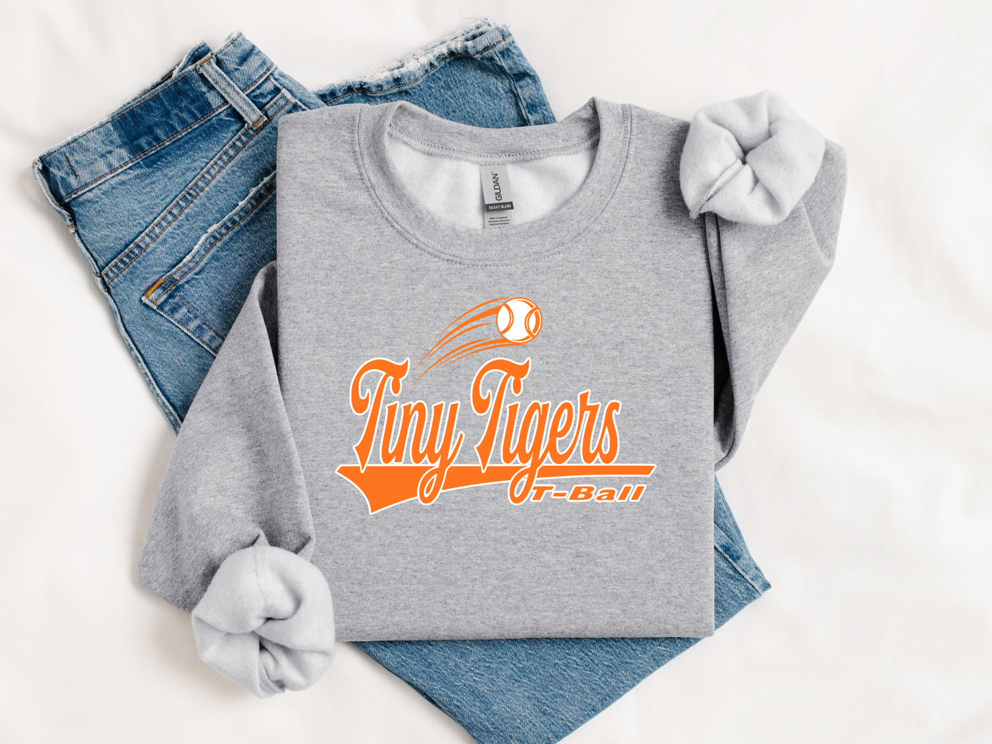 Tiny Tigers Adult Sweatshirt