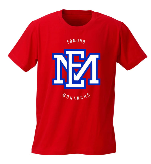 Kid's Monarch baseball logo shirt