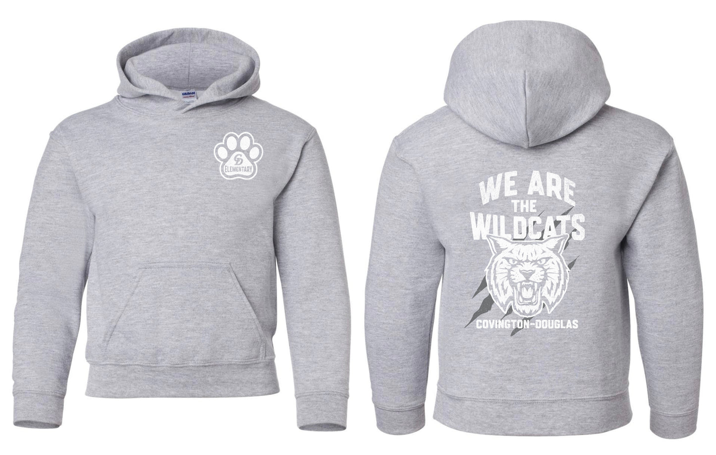 C-D Elementary “We Are The Wildcats” Hoodie - Adult-Youth