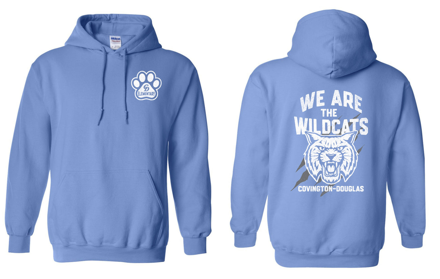 C-D Elementary “We Are The Wildcats” Hoodie - Adult-Youth