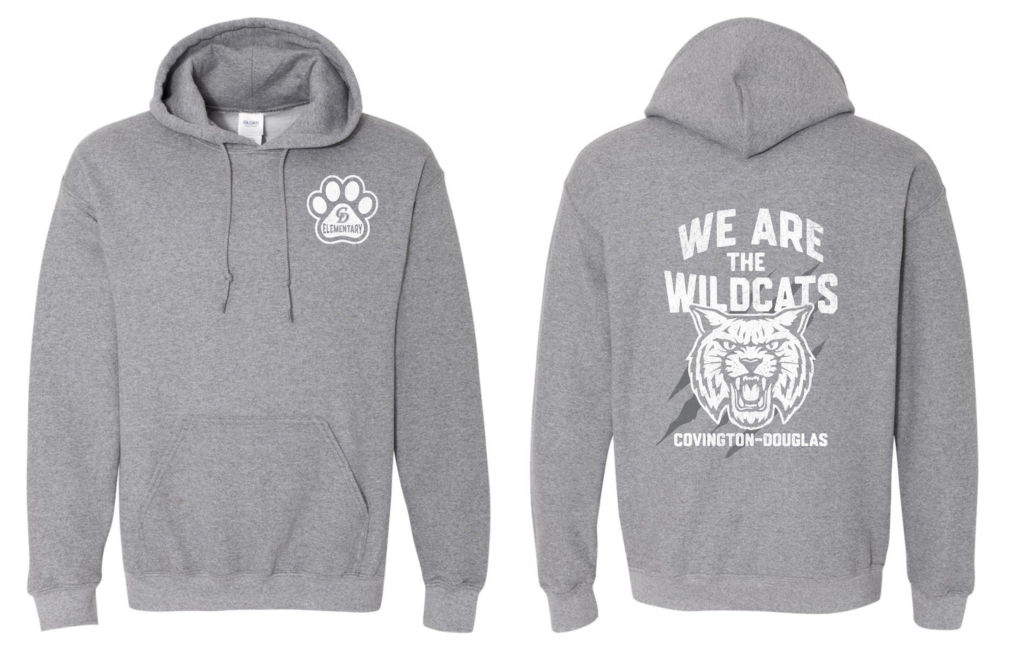 C-D Elementary “We Are The Wildcats” Hoodie - Adult-Youth