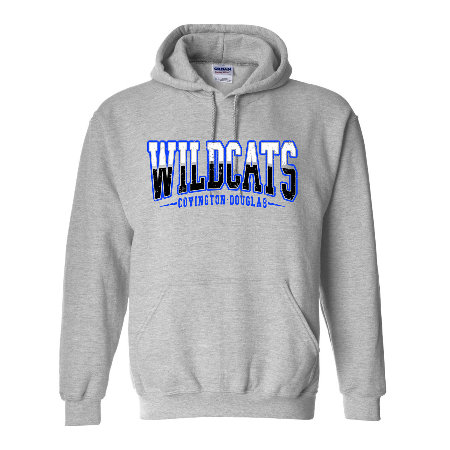 C-D Jr. Class Fundraiser Color Block Wildcats Hoodie Adult-Toddler