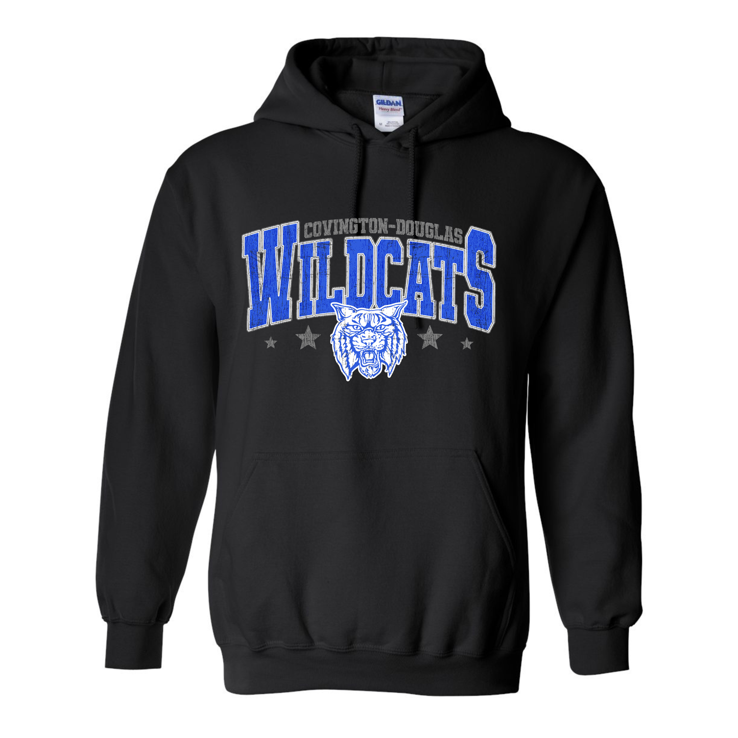C-D Jr. Class Fundraiser Wildcats Star Mascot Hoodie Adult-Toddler