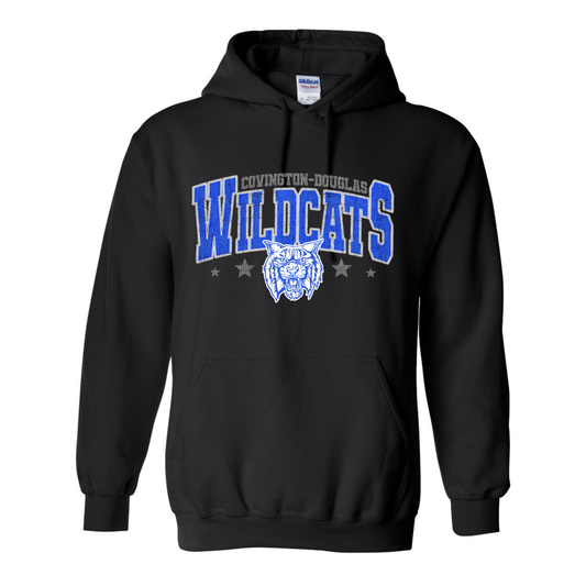 C-D Jr. Class Fundraiser Wildcats Star Mascot Hoodie Adult-Toddler