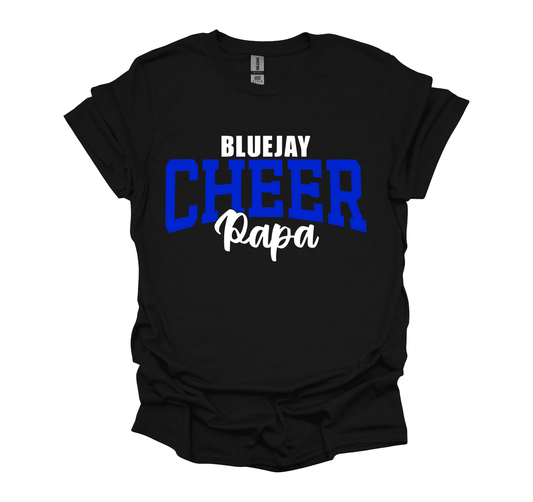Bluejay Cheer Papa T-Shirt